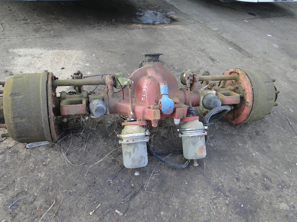 фото №1, Задний мост дифференциал mercedes 6x4 46/12 kompletny