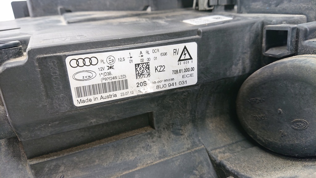 фото №7, Audi q3 8u0 ксенон лампа ліва передня перед