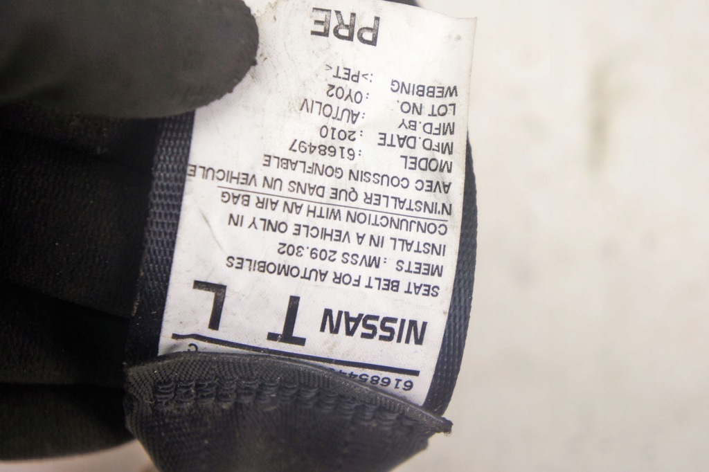 фото №6, Jk084 nissan cube iii z12 pas безопасности