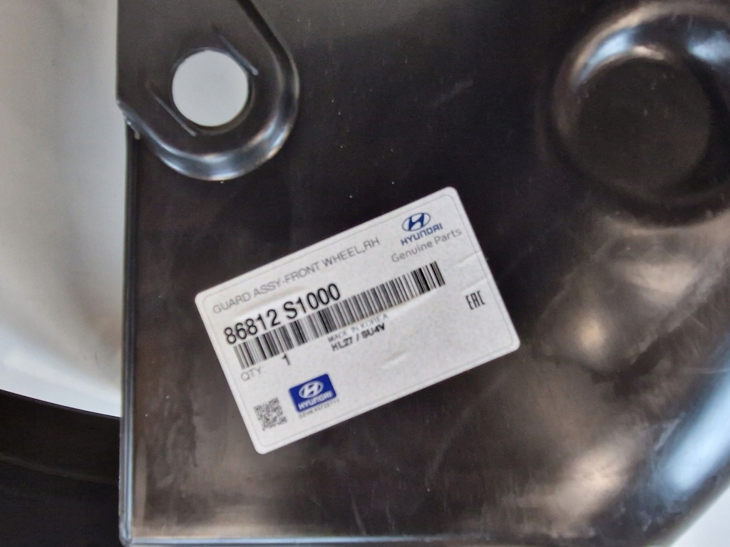 фото №5, Hyundai santa fe iv 4 подкрылок передние правое nowe org 86812s1000
