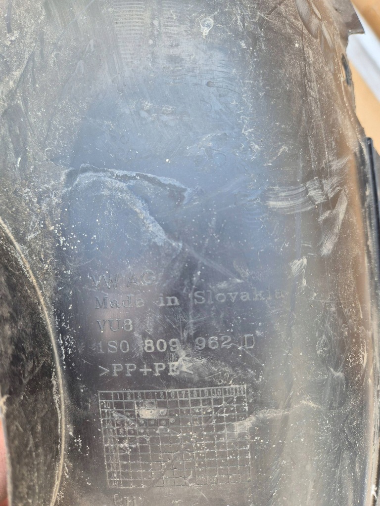 фото №6, Skoda citigo 11- подкрылок левая передние 4b0809962d