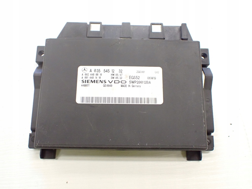 фото №1, Модуль коробки передач a0355451232 mercedes w221