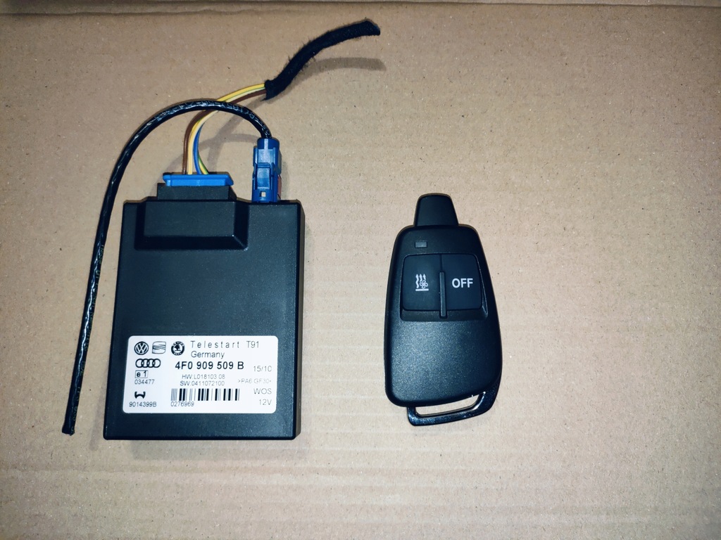 фото №1, Pilot t90 audi + блок управления webasto 4f0909509b t91