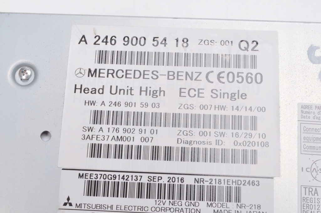 фото №7, Mercedes x156 w176 радио навигация a2469005418