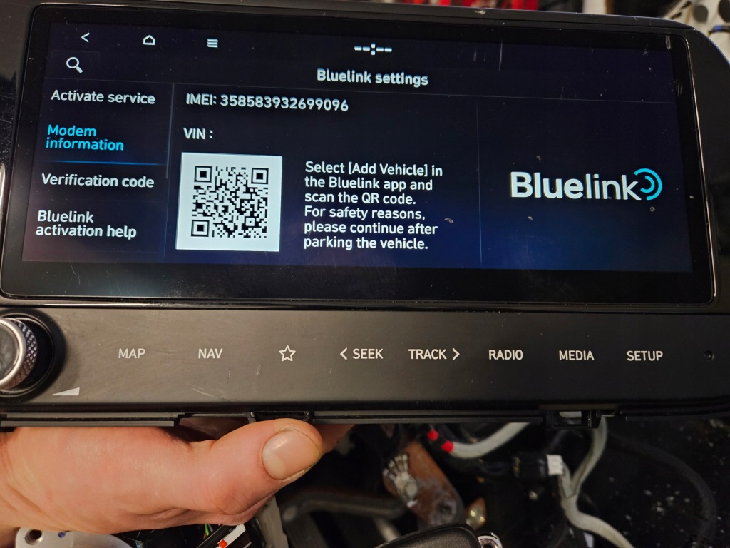 Hyundai bayon рестайлінг  дисплей екран навігація 96560q0da04x радіо Оригінал