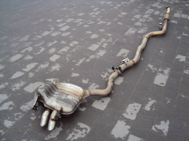 фото №1, Труба гаситель выхлоп mercedes c-klasa w205 fl 19-