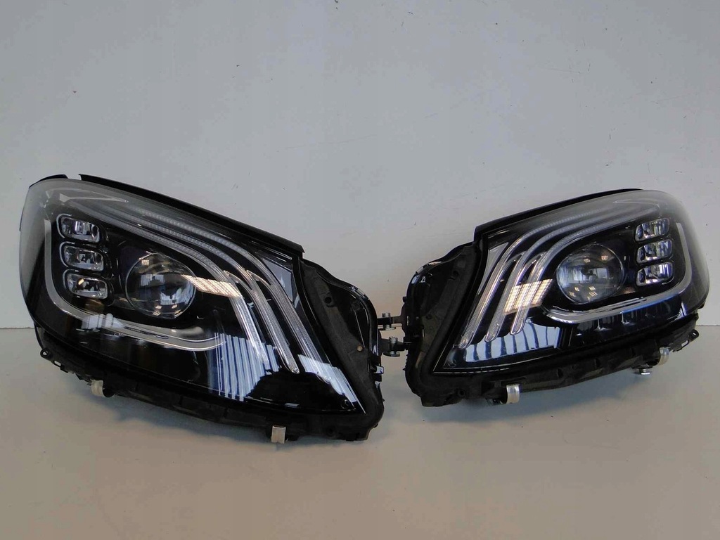 фото №11, W222 222 lift лампа лампы multibeam led ночь вид