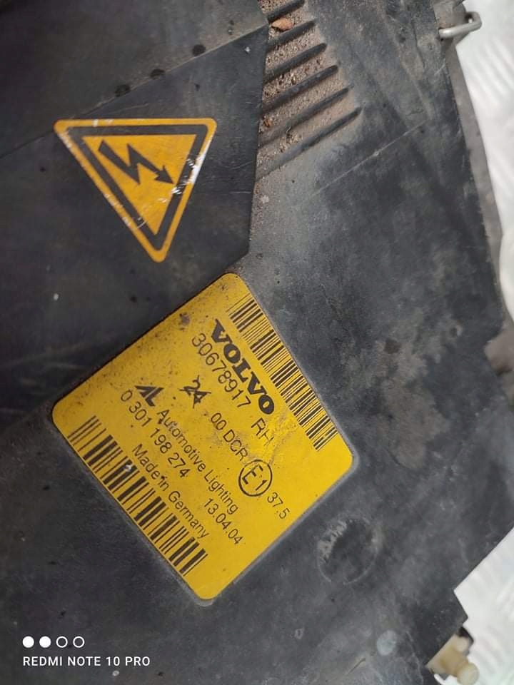 фото №7, Volvo v50 s40 ii лампа ксенон права перед eu. 04-