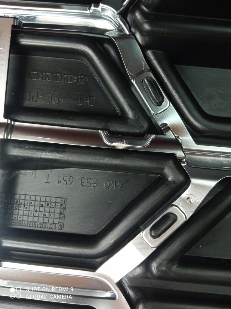 фото №11, Решётка радиатора бампера audi a6 c8 lift 4k0853651t