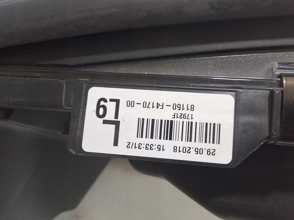 фото №12, Toyota chr c-hr ліва лампа перед full led 81150-f4170-00 a959dz