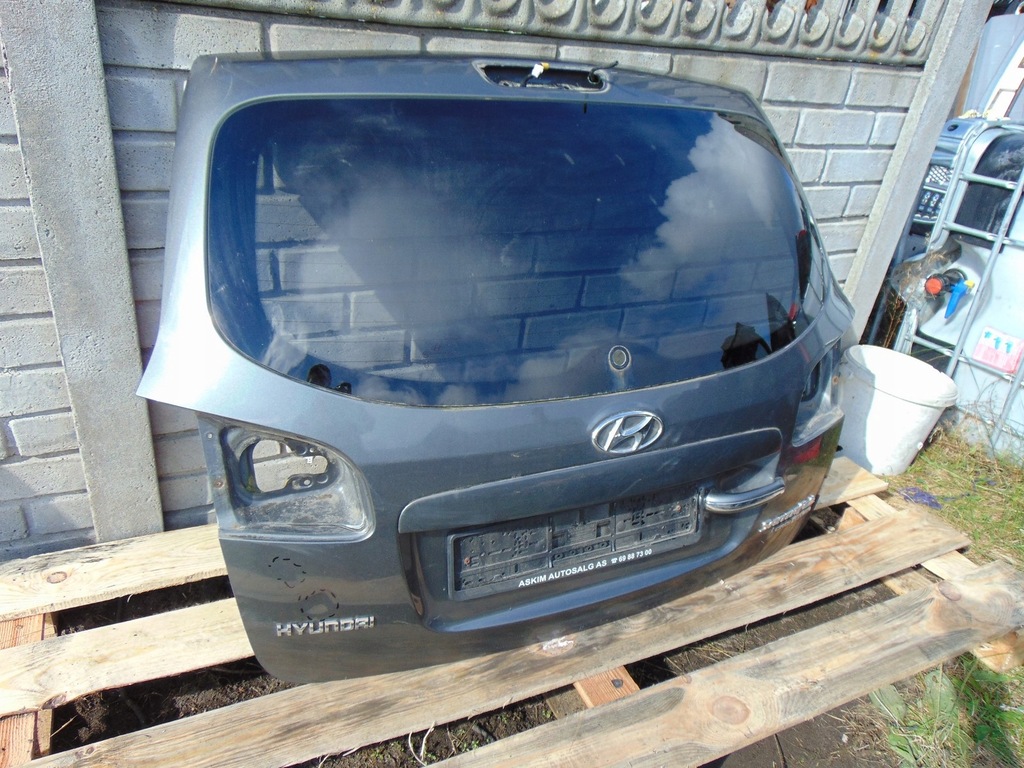 фото №6, Кришка багажника багажника задня hyundai santa fe ii