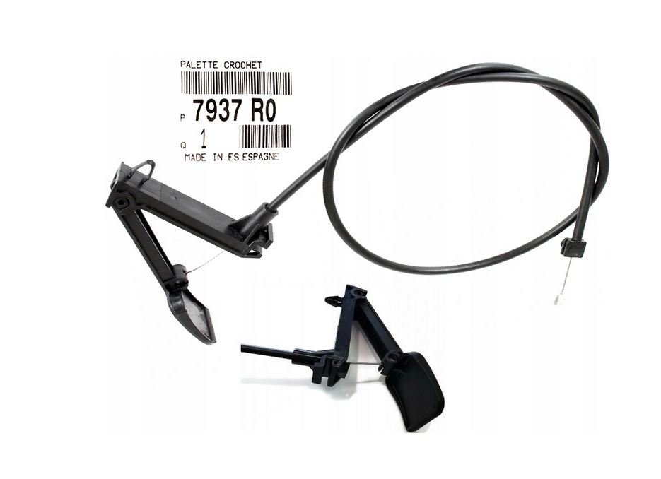 фото №1, Ручка трос капот citroen c5 x7 2007- оригінал