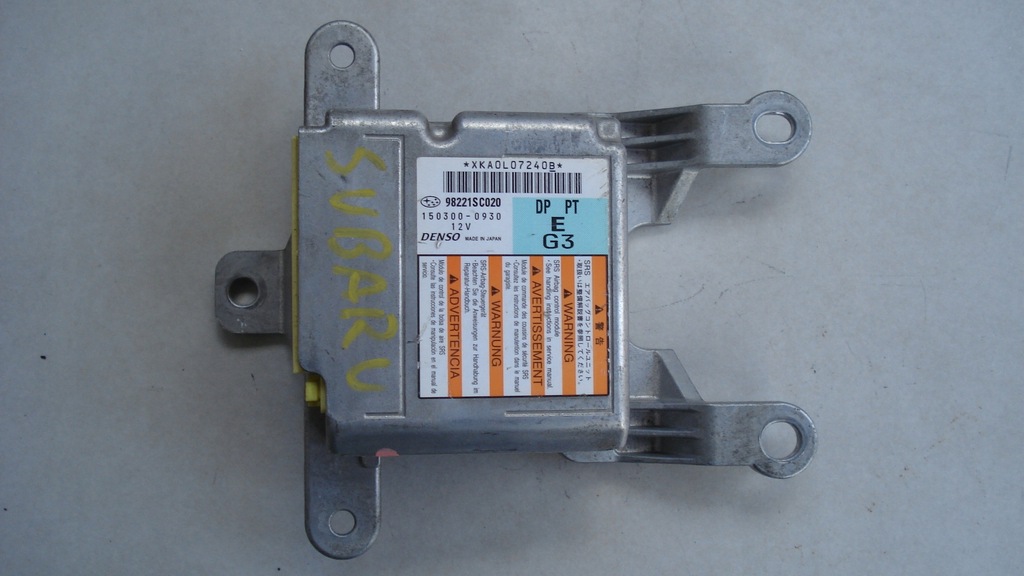 фото №1, Датчик подушка безопасности 150300-0930 subaru forester