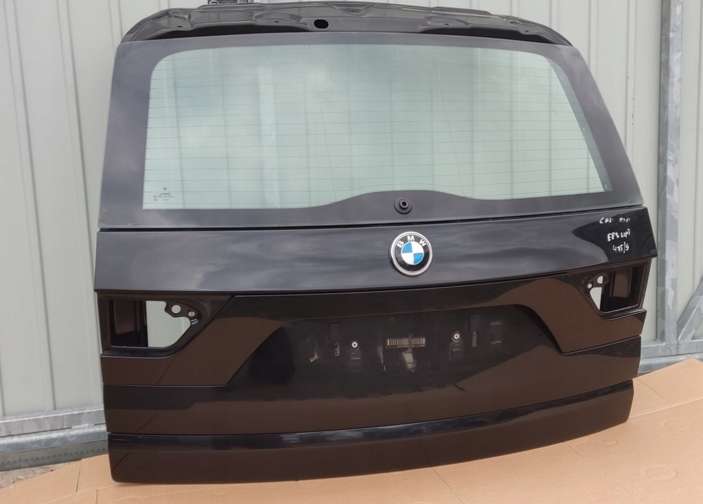 фото №4, Bmw x3 e83 lift крышка багажника black sapphire