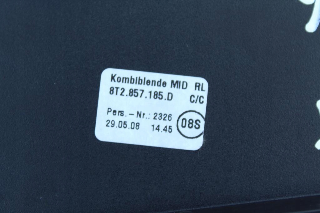 фото №9, Рамка дисплея приборная панель audi a5 8t 8t2857185