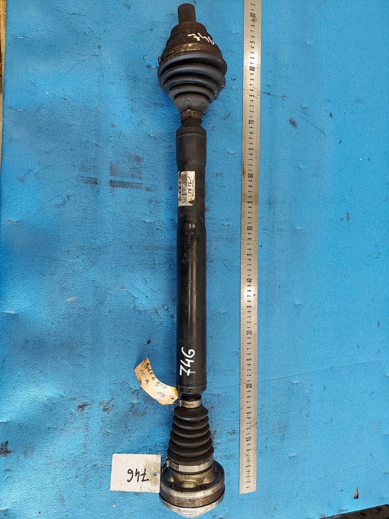 фото №1, Vw golf правая приводной вал 1.9 tdi 1k0407272jb