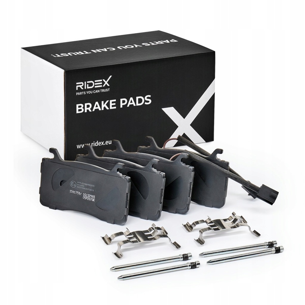 фото №2, Ridex 402b1421 набор do замена тормозных колодок тормозных перед