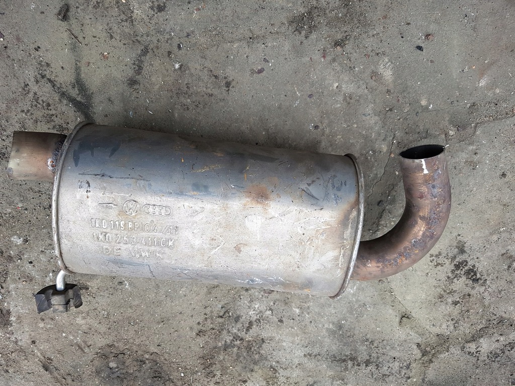 фото №1, Гаситель средний vw golf vi