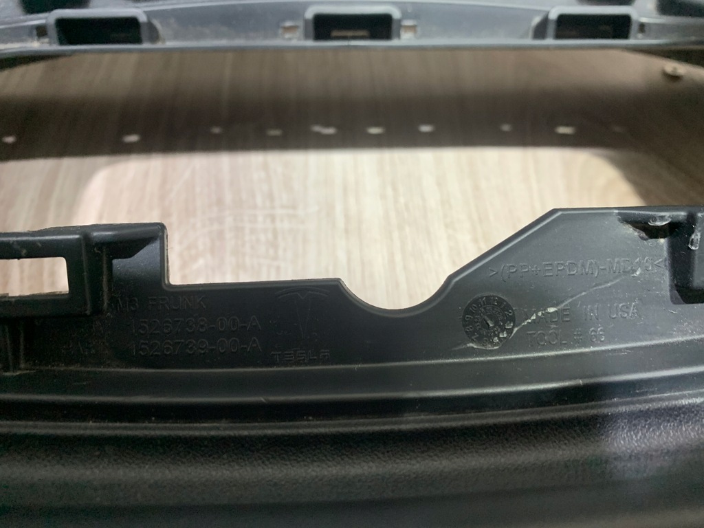 фото №6, Tesla iii lift багажник піддон багажник перед