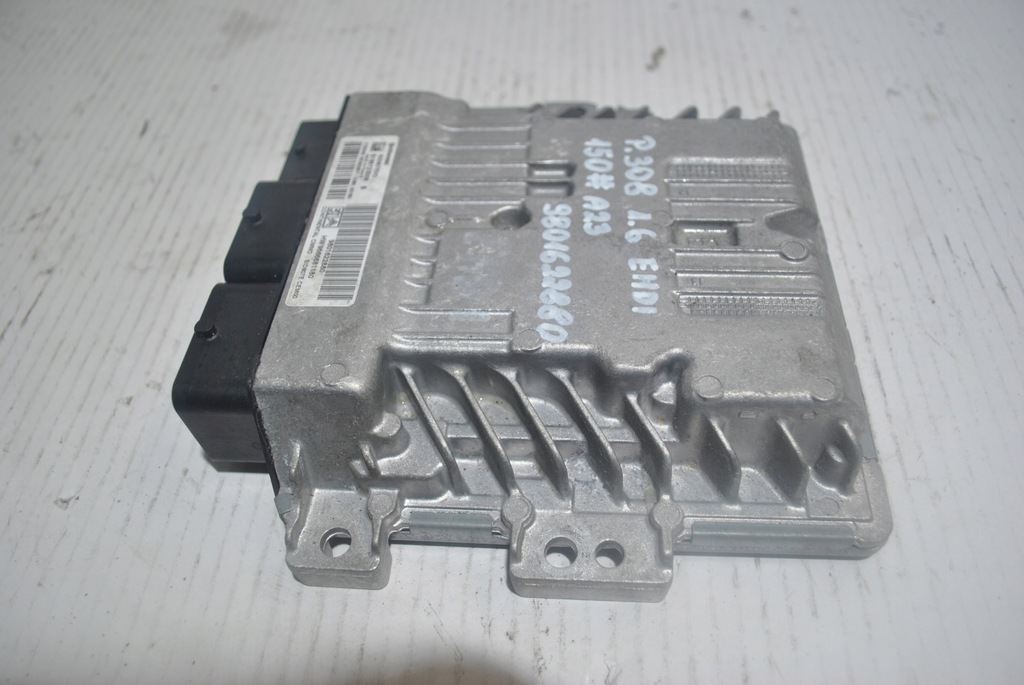 фото №5, Бортовий комп'ютер двигуна peugeot 308 1.6 e-hdi 9801622880