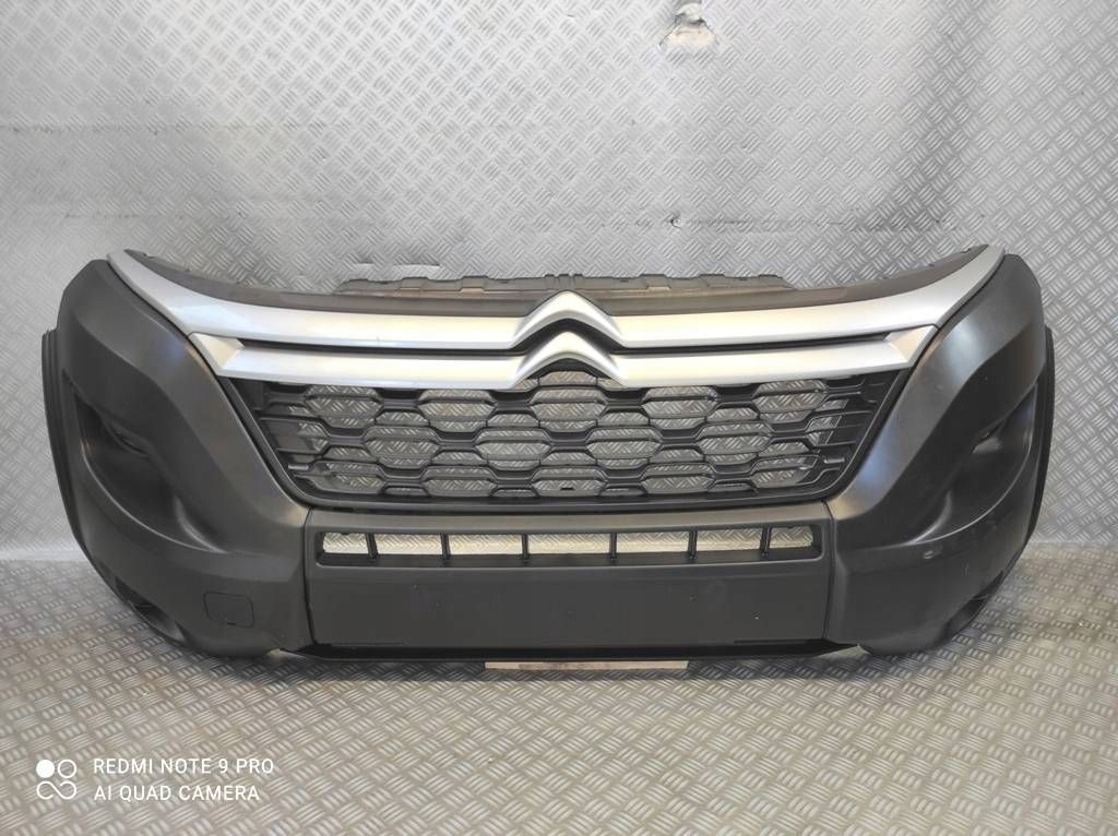 фото №1, Citroen jumper ii lift 2019 2020 бампер передний перед решётка радиатора решётка радиатора комплект