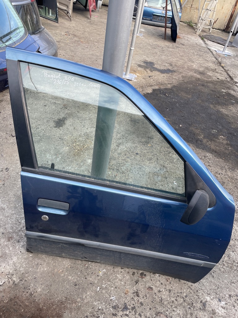 фото №1, Peugeot 306 kombi дверь передние правое правый перед
