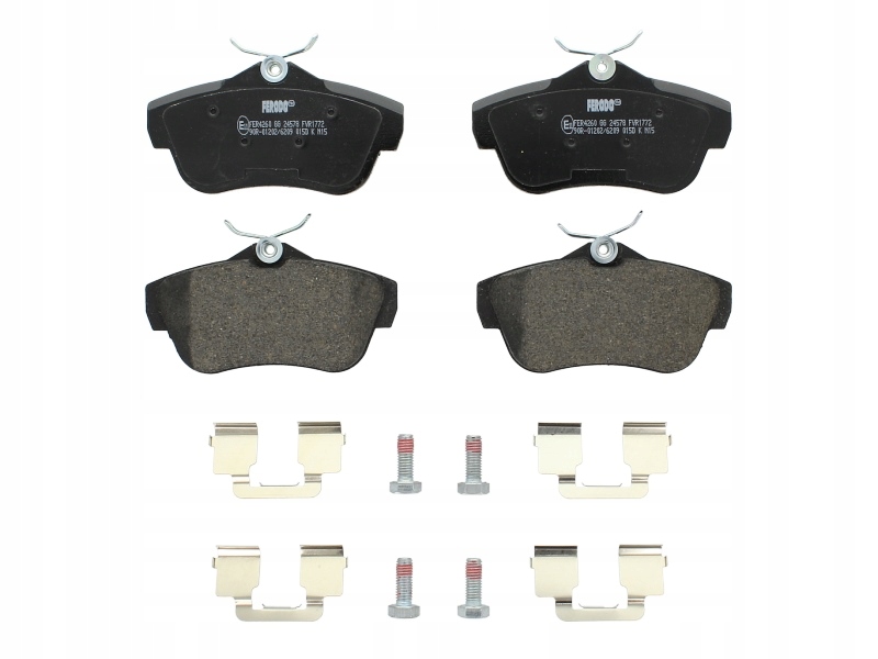 фото №1, Гальмівна колодка гальмівний kpl. citroen jumpy ii, fiat