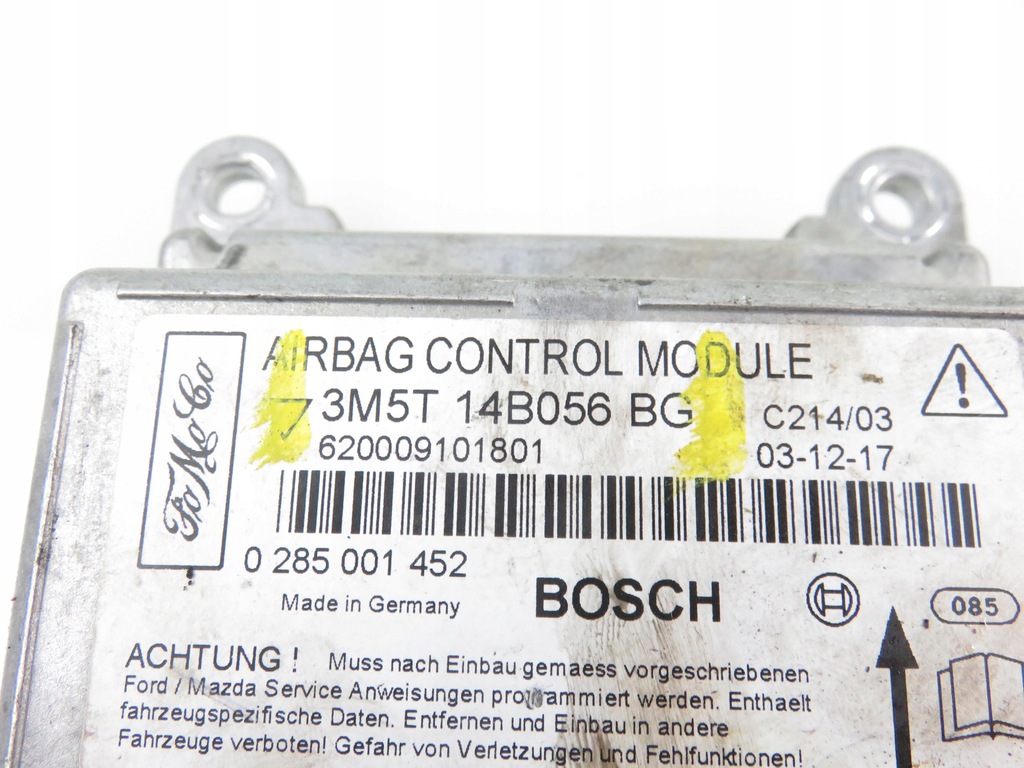 фото №4, Модуль подушка безопасности ford focus c-max 3m5t14b056bg