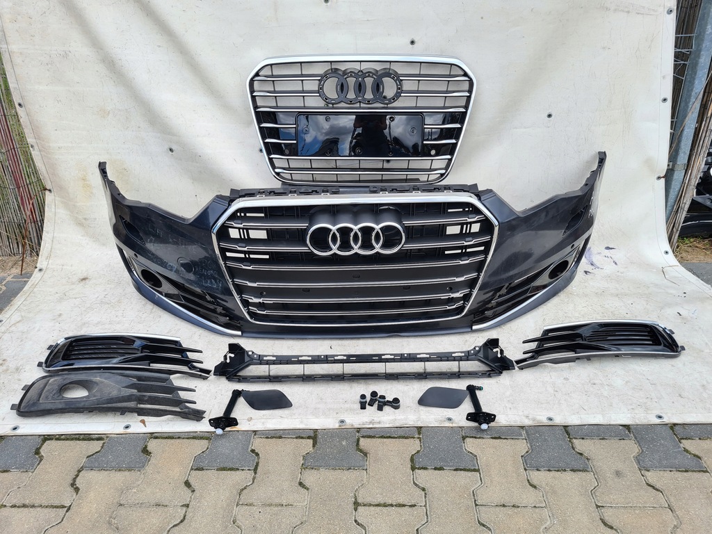 фото №1, Бампер перед kompletny audi a6 c7 lift pdc