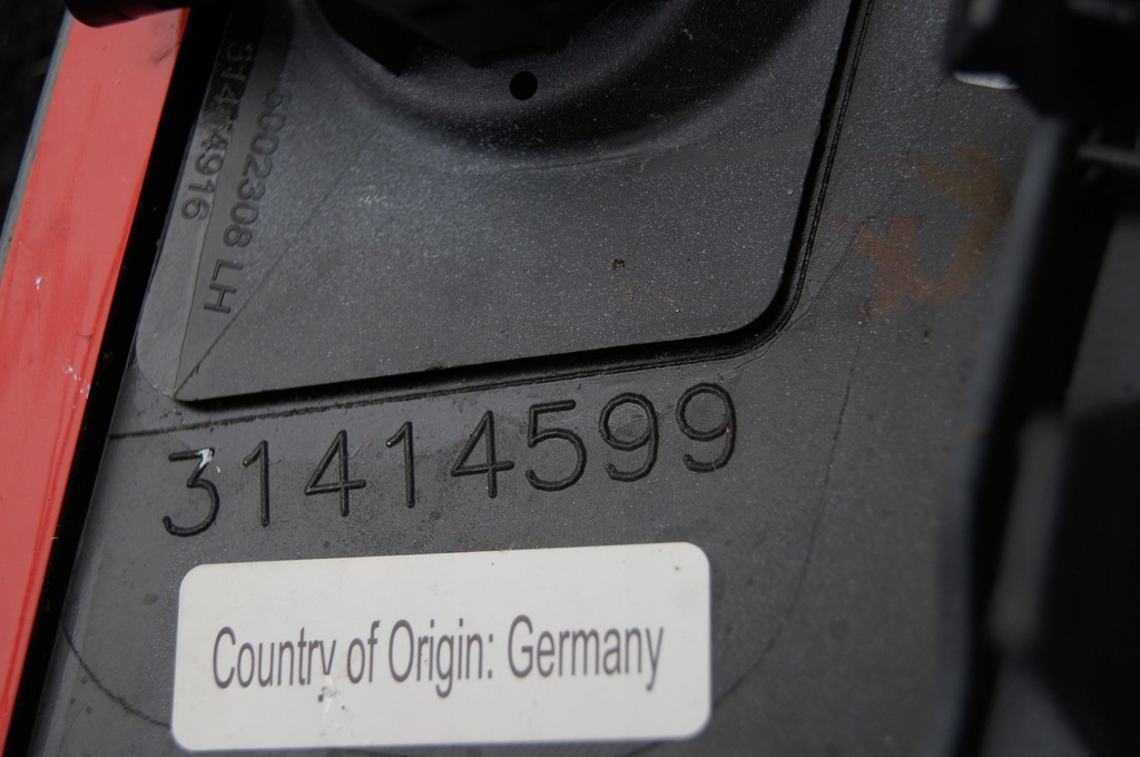 фото №6, Volvo xc90 молдинг накладка бампера лівий задня pdc