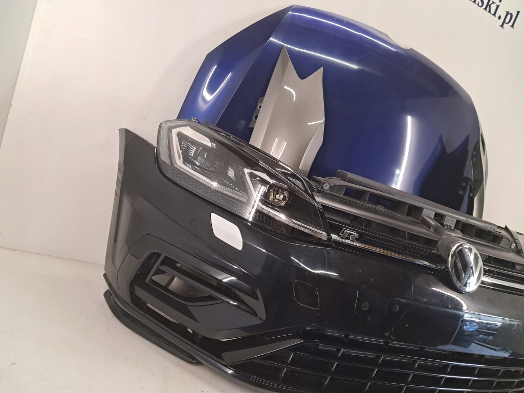 фото №2, Vw golf 7 vii lift r20 r-ka kompletny перед бампер капот лампа крыло pas