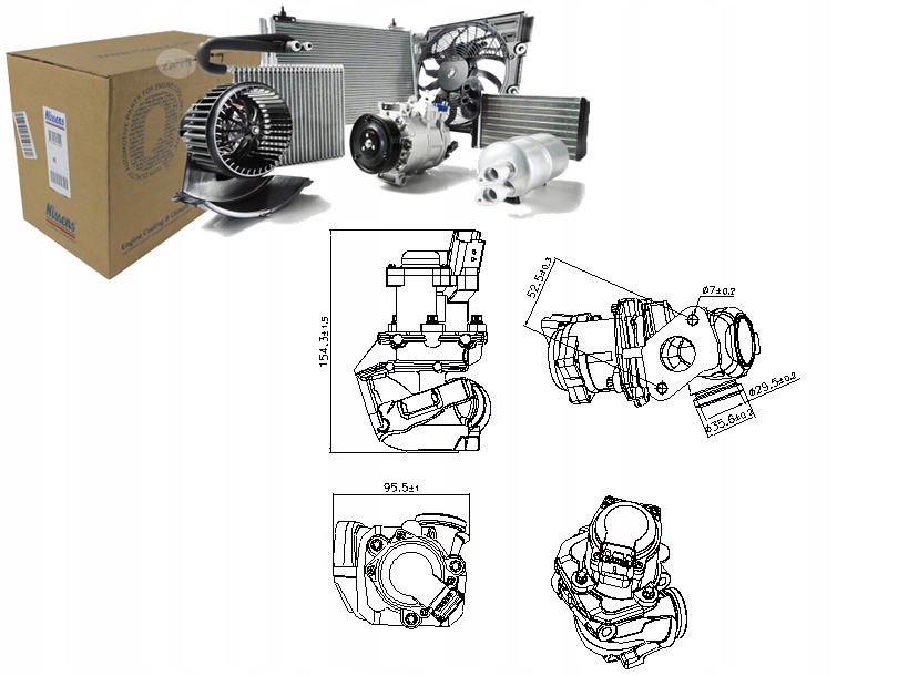 фото №1, Клапан egr citroen c1 c2 c2 enterprise c3 i c3 ii c3 pluriel nemo nemo