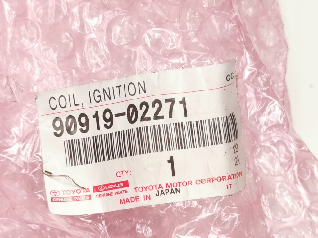 фото №9, Котушка запалювання toyota auris c-hr corolla оригінальний номер 90919-02271