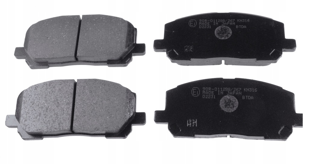 фото №1, Гальмівні колодки гальмівні передні lexus rx300 00-03, rx350 06-08, toyota highlander