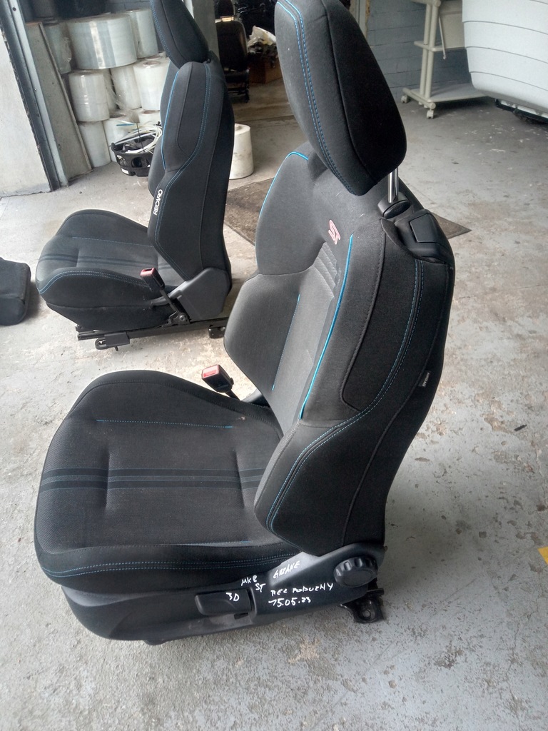 фото №10, Ford fiesta mk8 st сидіння заднє сидіння сидіння 3 d