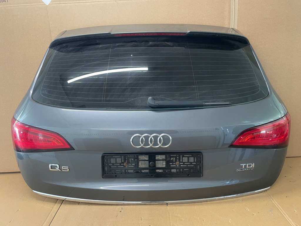 фото №1, Audi q5 8r0 lift кришка багажника задня задня колір lx7r комплектна з фарами