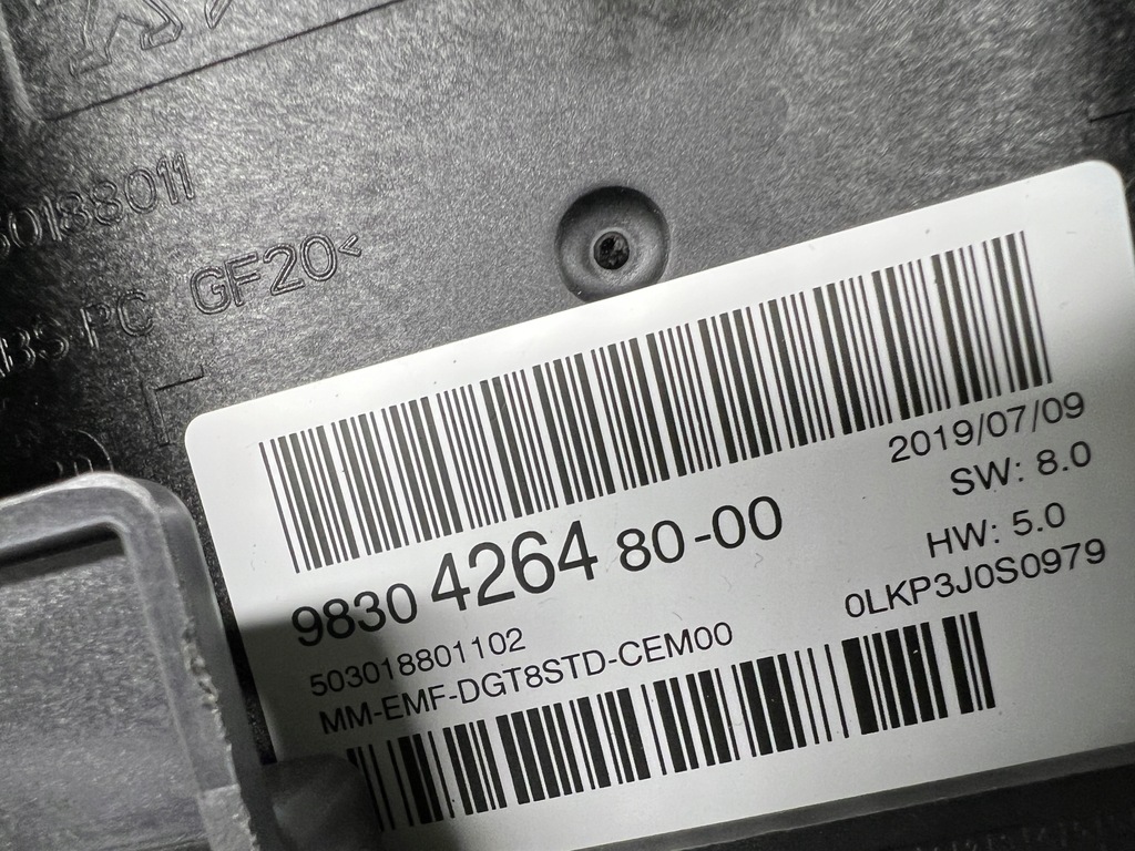 фото №6, Citroen c5 aircross 1.2 thp набор стартовый 9832103580