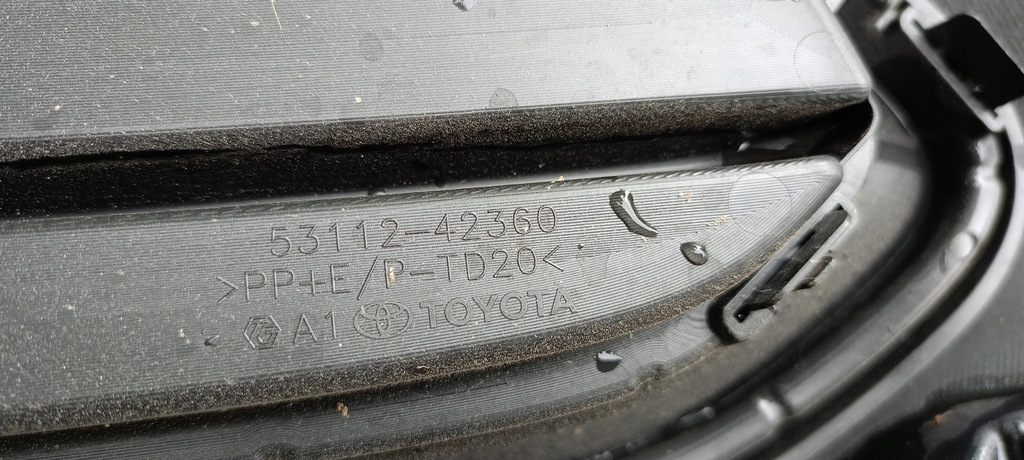 фото №8, Решётка радиатора решётка радиатора решётка средняя бампер передний toyota bz4x 53112-42360 oryg