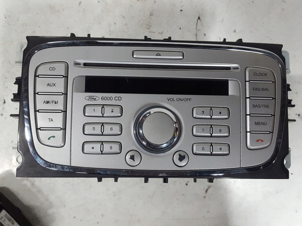 фото №1, Ford mondeo mk4 07r- радио cd радиопроигрыватель