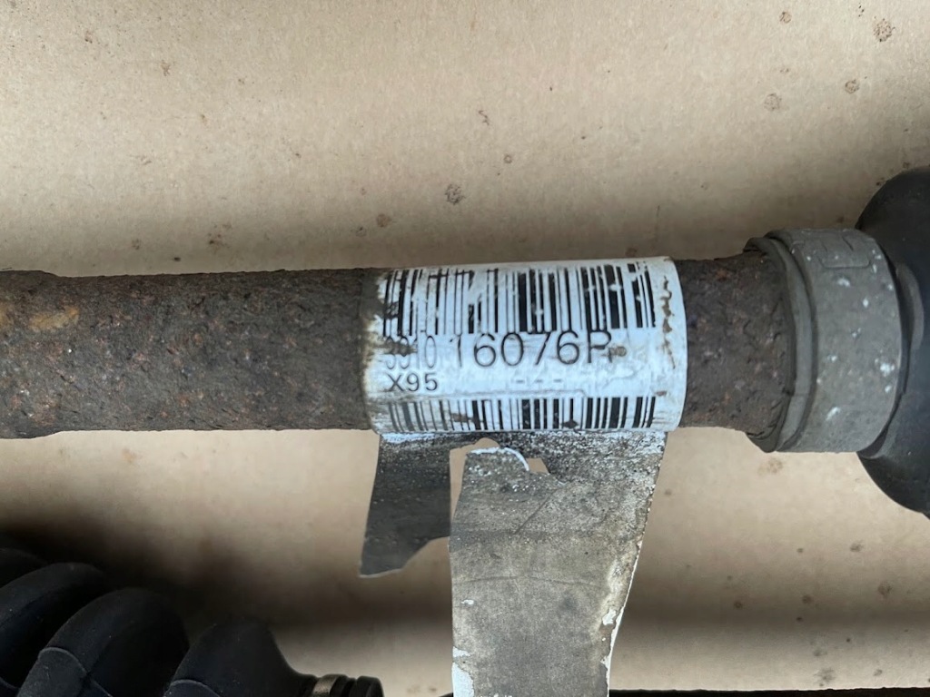 фото №3, Привідний вал ліва короткий 1.5dci renault scenic iii автоматична коробка передач оригінальний номер 391016076r