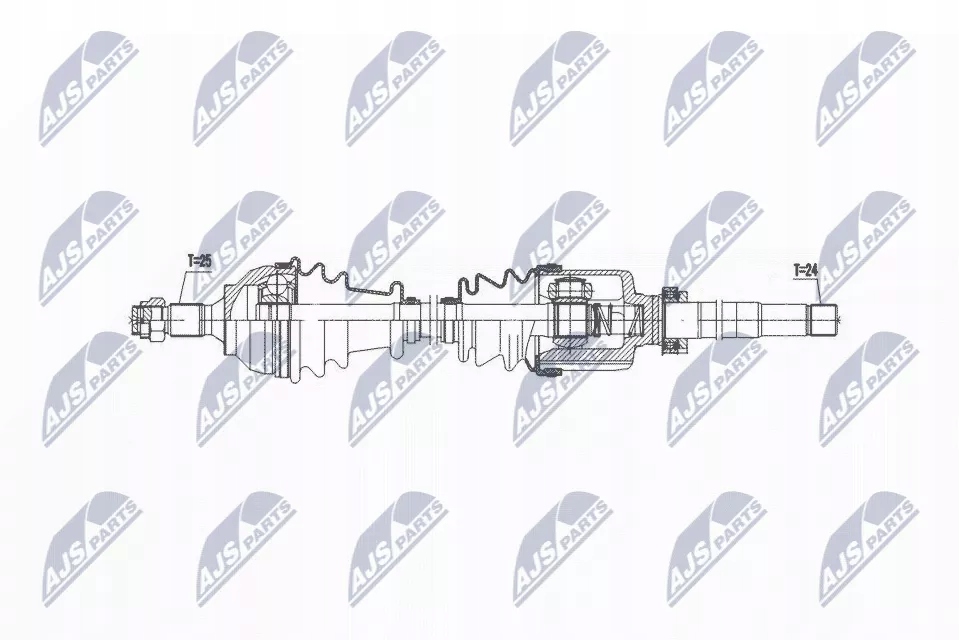 Приводной вал приводная перед правый  citroen c4 grand picasso 1 2006- Цена