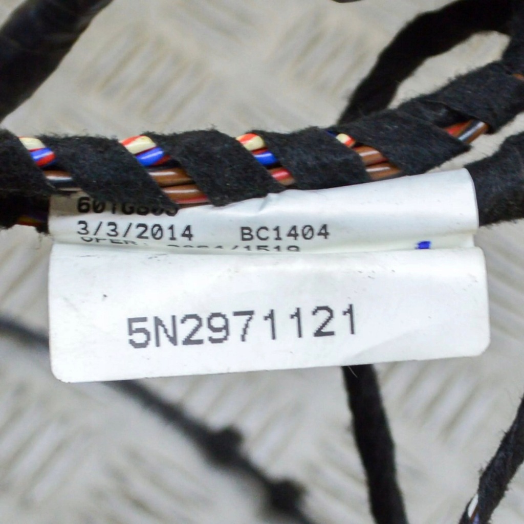 фото №7, Volkswagen tiguan 2014 левая сторона жгут трубопровод дверь передних