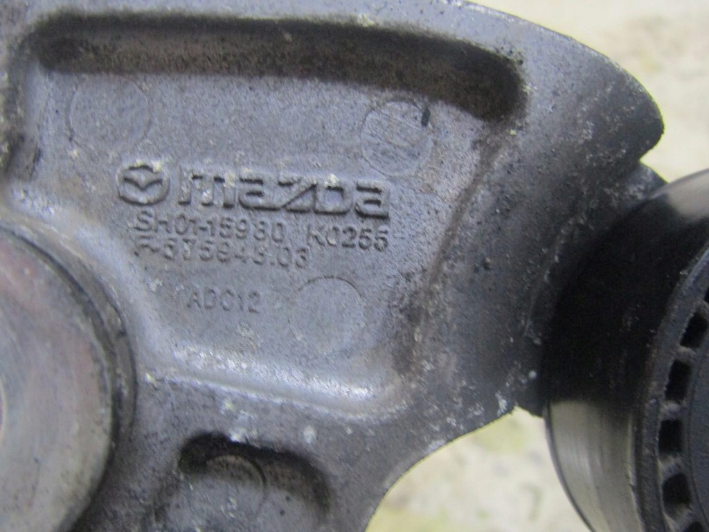 фото №5, Ролик натяжителя натяжитель 2.2 d mazda 3 bm bn sh0115980 k0255