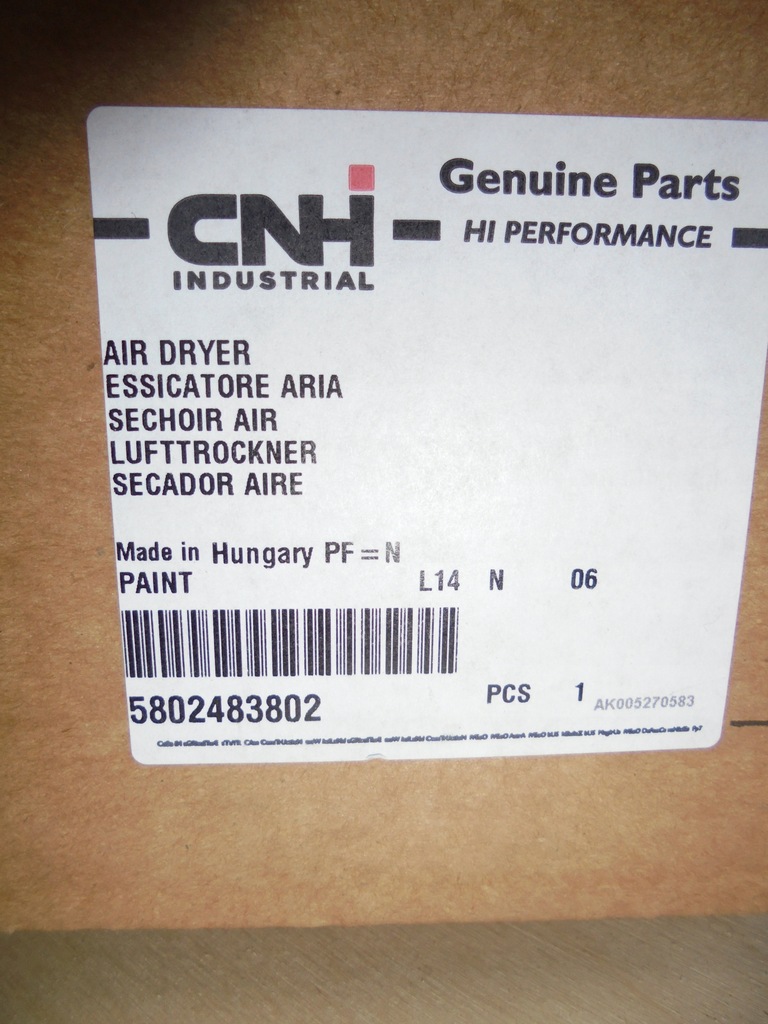 фото №7, Новый осушитель iveco eurocargo 5802483802