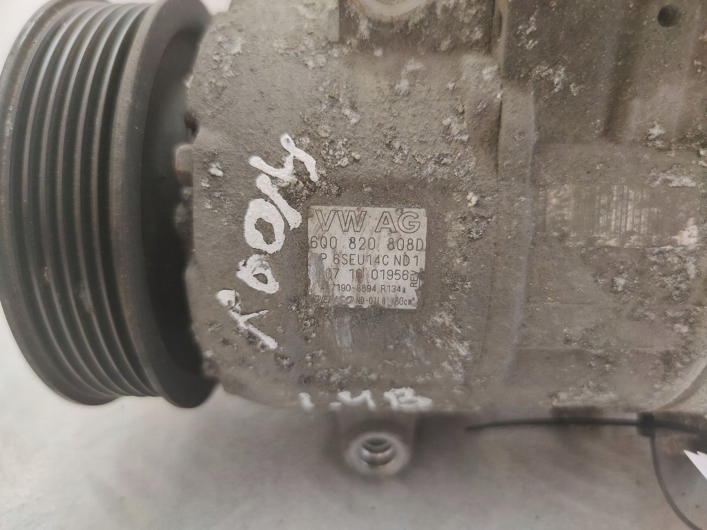 фото №6, Skoda roomster 5j 2007 компрессор / компрессор кондиционера a/c