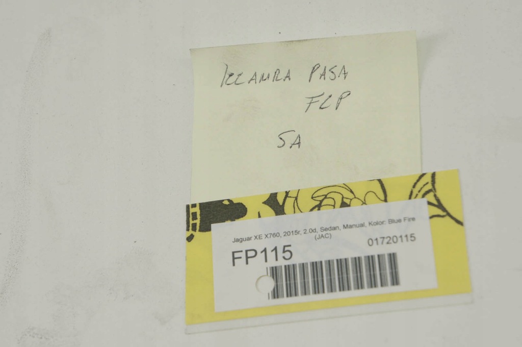фото №7, Fp115 jaguar xe x760 замок поперечина лівий перед