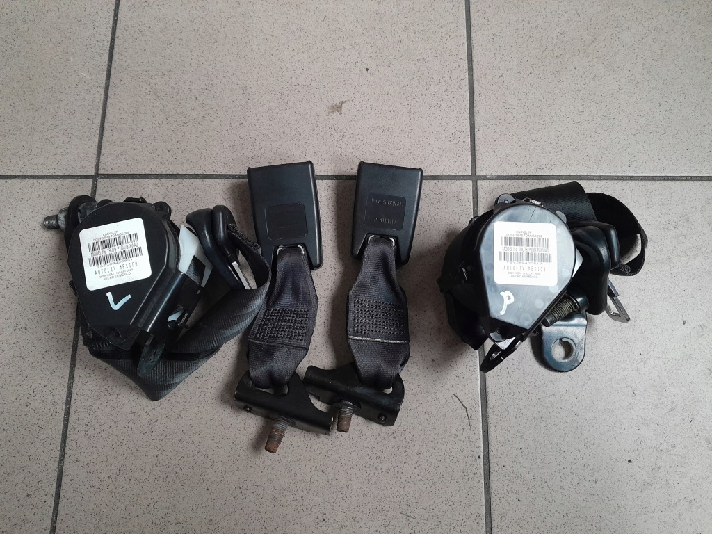 Купить Fiat 500 abarth 1.4t 2015r америка ремень ремни задние защёлки комплект