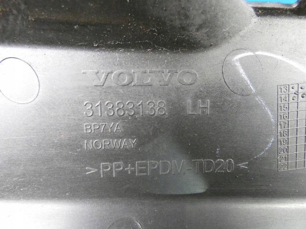 фото №3, Volvo s60 ii v60 lift r-desig молдинг бампера левый перед