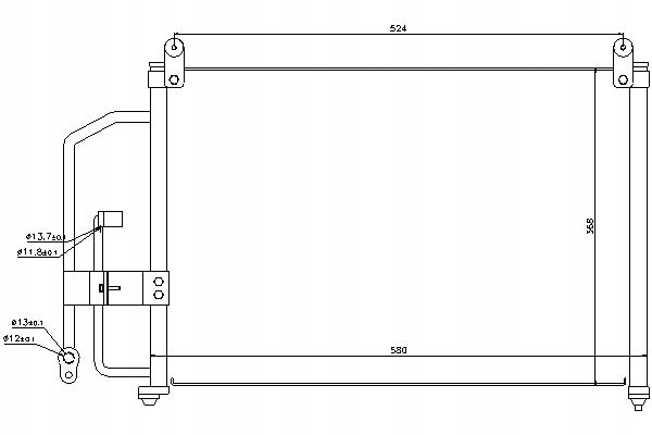 фото №1, Конденсатор nissens 96303204 96274635