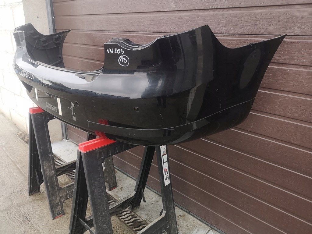 фото №8, Бампер задняя задний vw eos pdc 05-10 чёрный